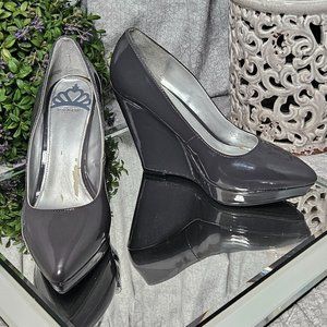 Fergalicious by Fergie Patent Leather Platform Wedge